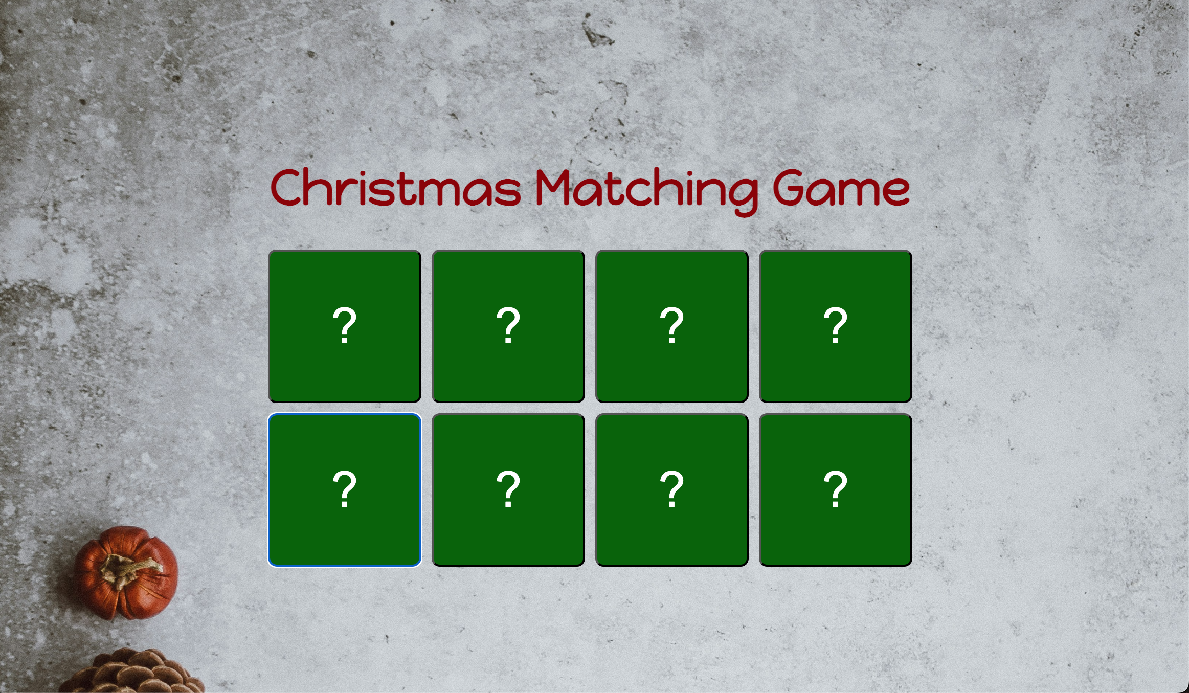 screenshot of responsive design project